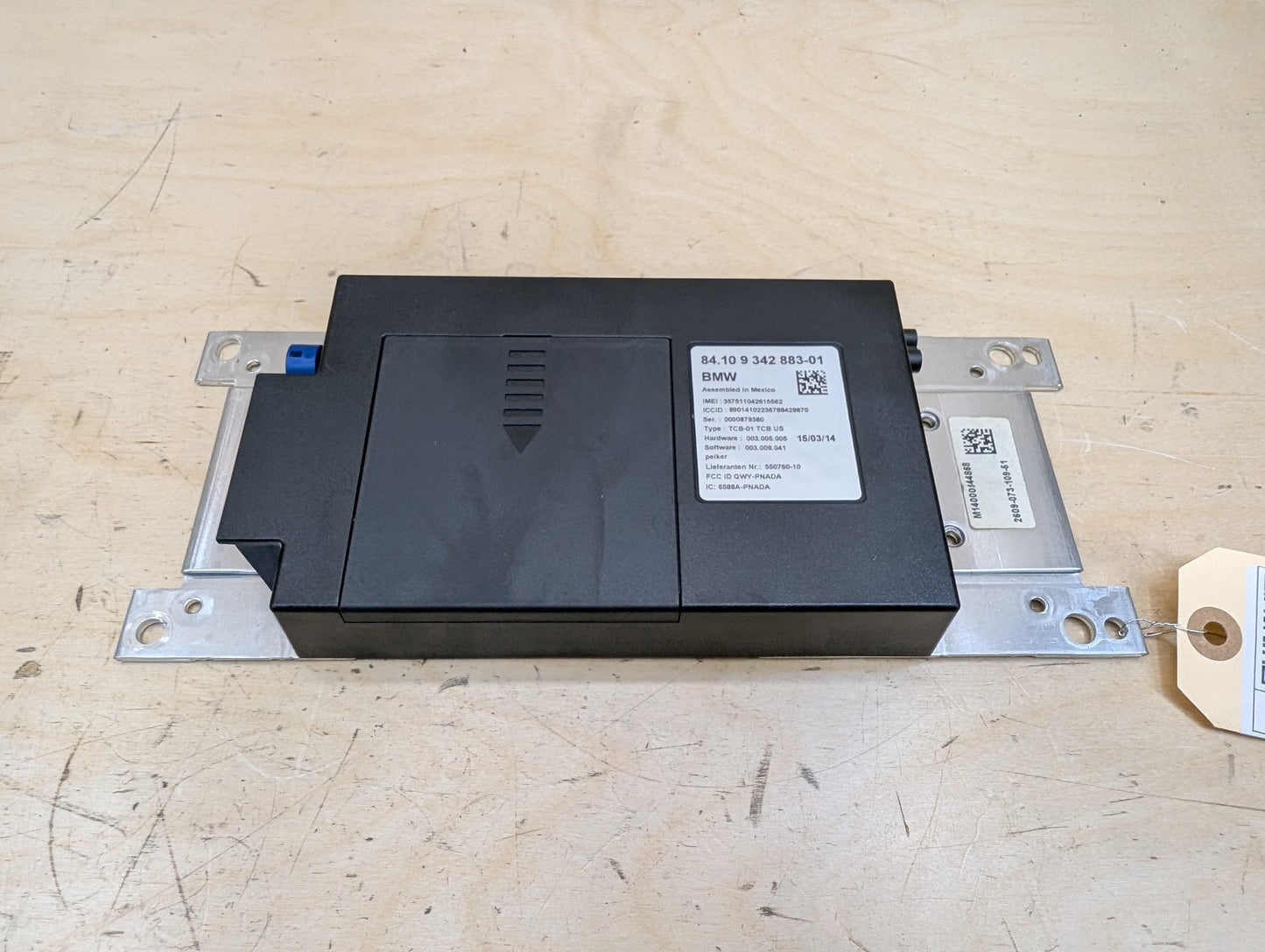 10-17 OEM BMW F10 F15 F30 F32 F80 F82 M3 M4 TCM Telematics Control Unit Module