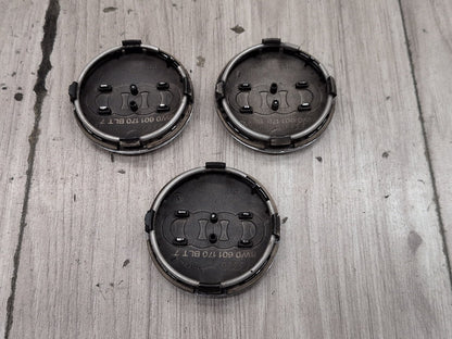 2018-2023 Audi S4 B9 - Wheel Rim Hub Center Cap SET PN: 8W0601170BL