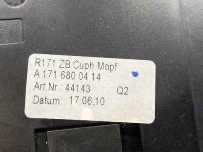 2009-2011 Mercedes-Benz SLK-Class R171 Center Console Cup Holder A1716800414 OEM