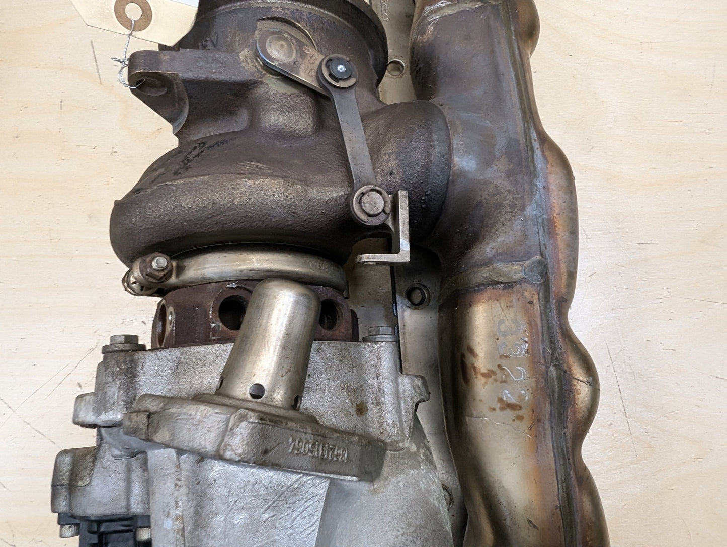 OEM BMW F06 F10 F15 F22 F25 F30 F32 F33 F36 X5 Turbo Charger w/ Manifold N55 EWG