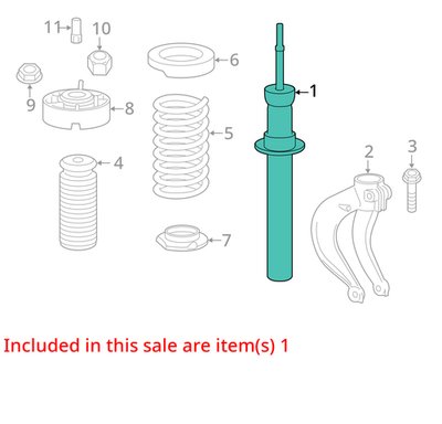 2014-2018 BMW X5 F15 Front Left or Right Spring Strut Shock Absorber 6851749 OEM