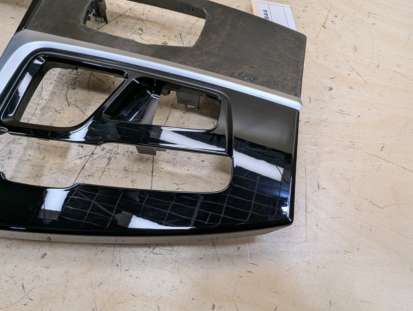 OEM BMW G01 G02 F97 F98 Central Console Poplar Wood Grain Trim Cover
