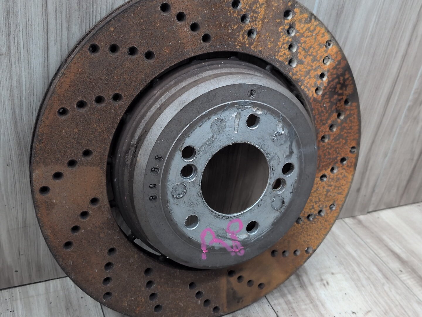 2004-2010 BMW M6 E64 Rear Left Right Brake Disc Rotors SET