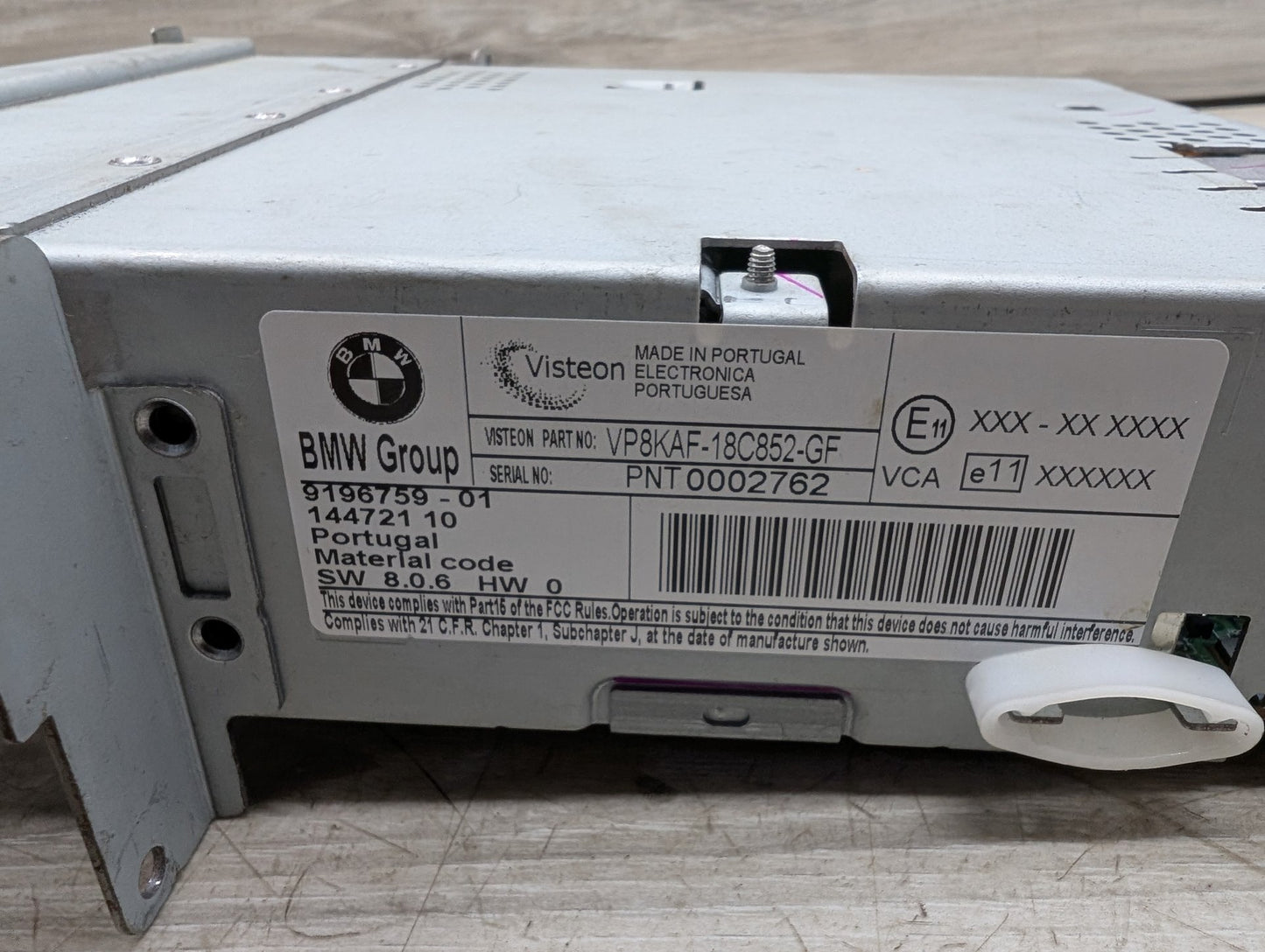 2007-2013 BMW X5 E70 Radio CD Player 9196759