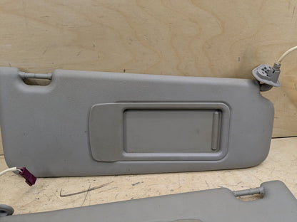 2007-2013 BMW 328i E92 Front Left Right Sun Visor SET 7252083 OEM