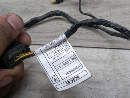 2011 - 2017 BMW X3 F25 Rear Bumper PDC Parking Sensor Wiring Wire Harness 9271216 N55B30M0