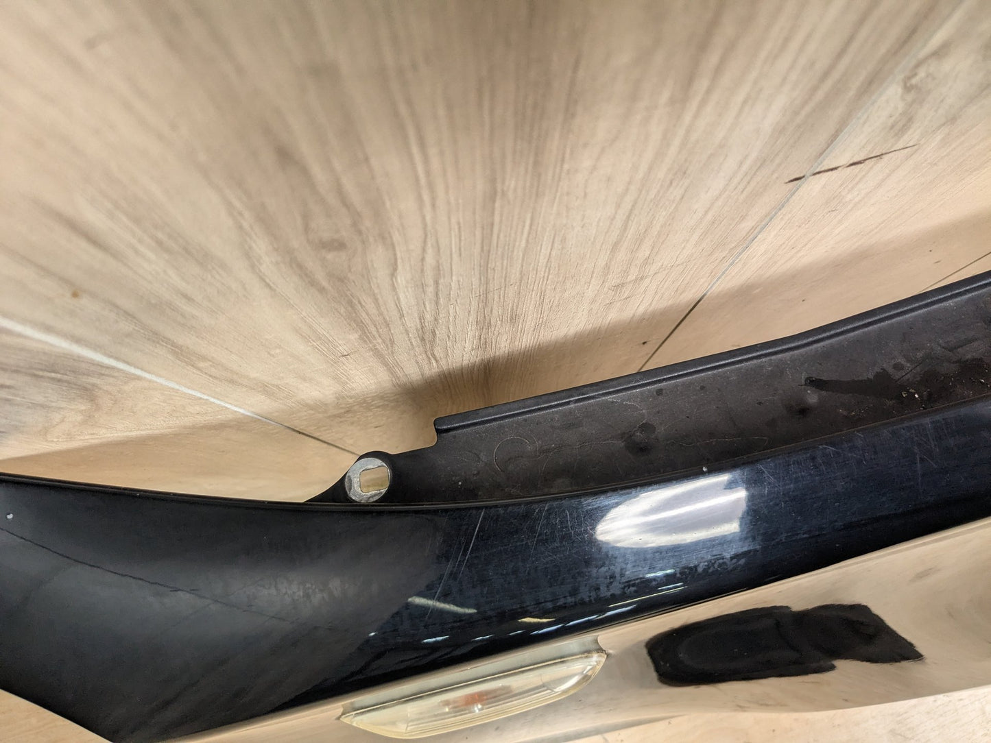 08-13 BMW E82 E88 128i 135i Right Passenger Fender Panel Black SCHWARZ II 668