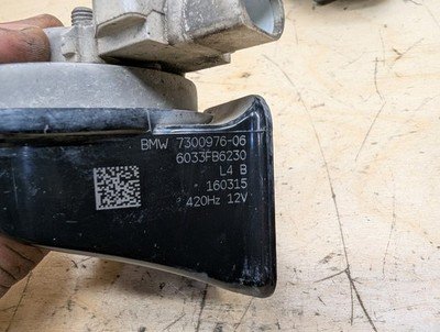 2012-2018 BMW 320i F30 Alarm Horns SET 7300976 OEM