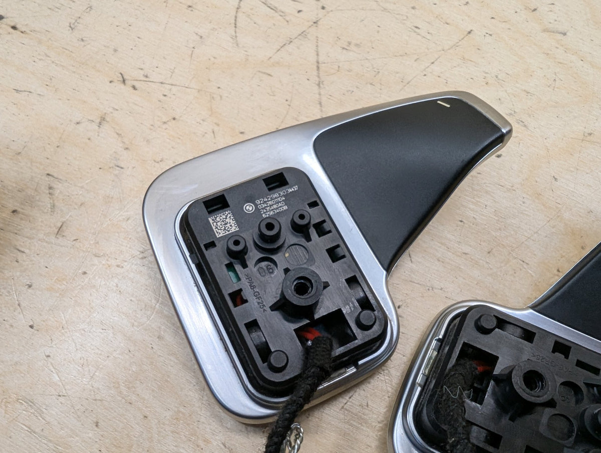 OEM BMW F15 F25 F30 F32 F33 F36 F48 X1 X3 X5 AT Paddle Shifter Plus Minus PAIR