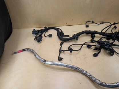 18-21 OEM BMW G01 G02 X3 X4 Engine B46 Motor Module Wiring Wire Harness 2