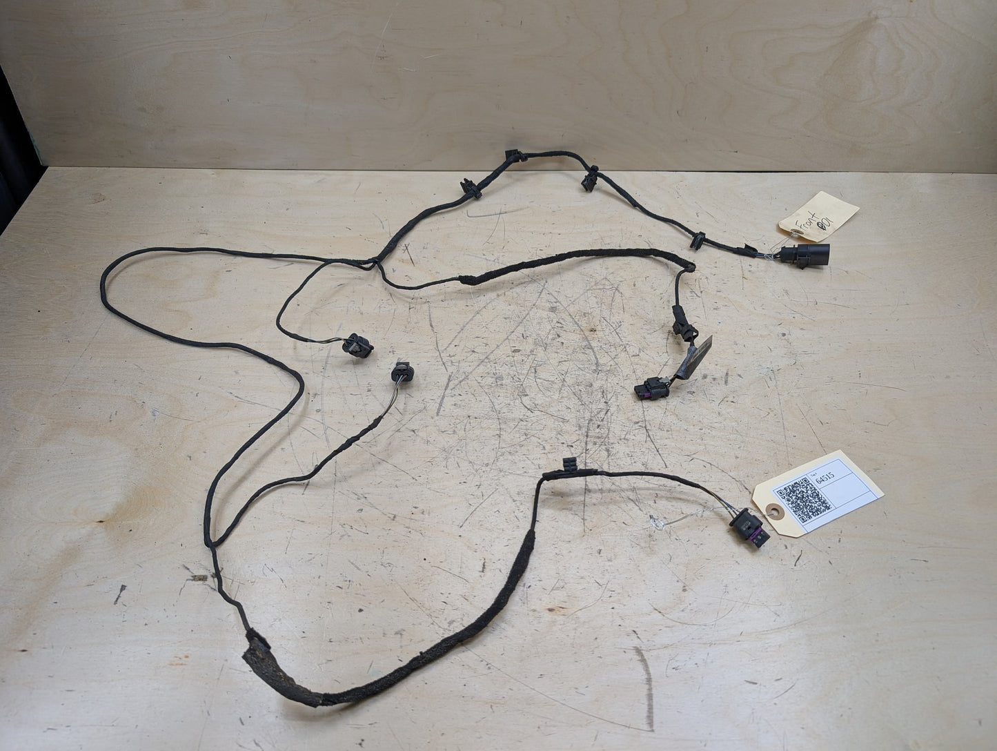 2011-2017 Audi RS5 8T Front Bumper PDC Parking Sensor Wiring Wire Harness 8K0971095F