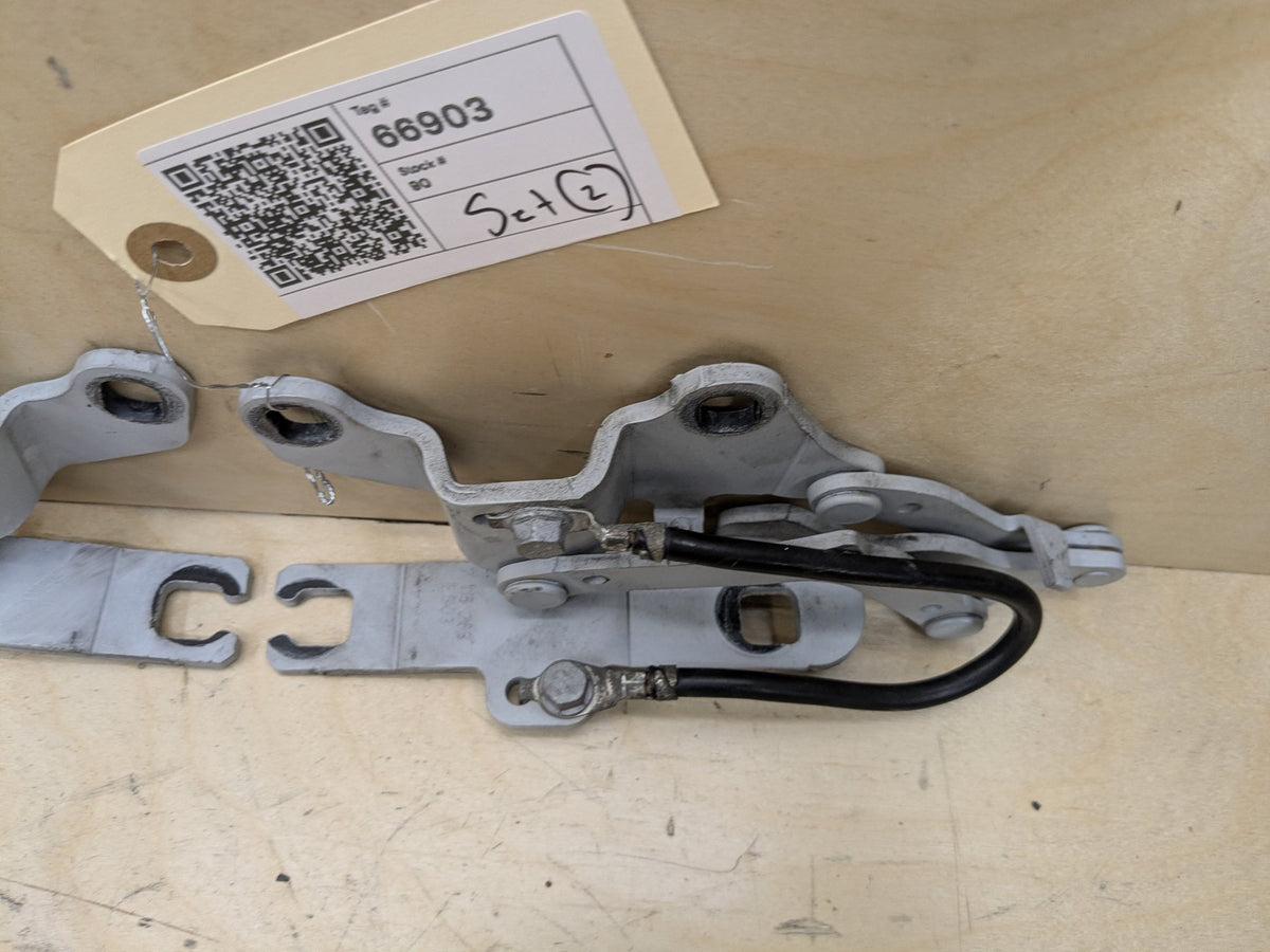 2007-2013 BMW 335i E92 Hood Bonnet Hinges SET 7210677 OEM