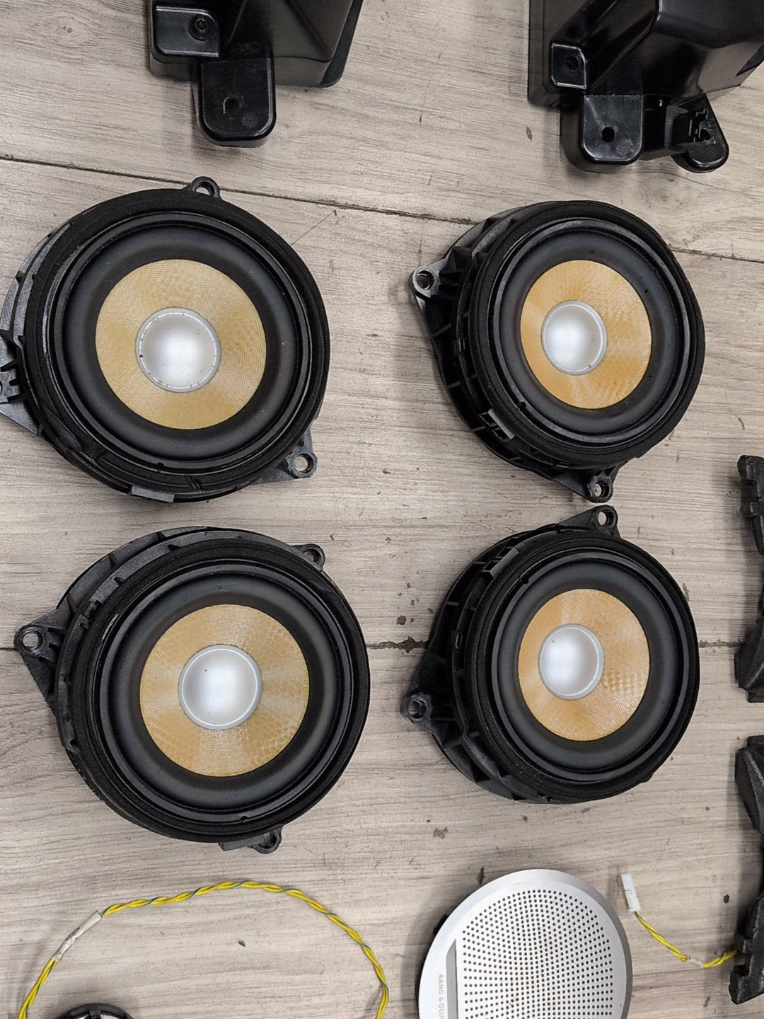 OEM BMW F15 F16 F85 X5 X6 BANG OLUFSEN Amplifier Speaker Tweeter Subwoofer SET