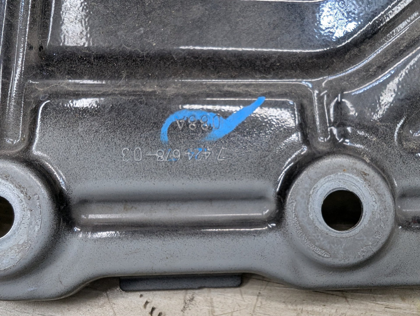 2018 - 2023 BMW X3 G01 Front Right Passenger Fender Brackets SET 7397516 B58B30M0
