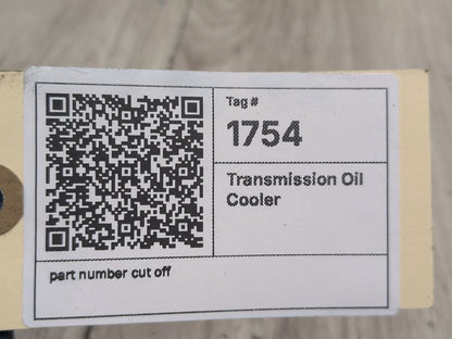 2014 - 2018 BMW X5 F85 Transmission Oil Cooler Heat Exchanger 7589522 S63B44T2
