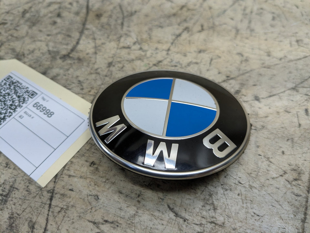 OEM BMW E82 E92 F02 F10 F22 F30 F44 F82 Rear Trunk Lid Round Emblem Logo 82MM