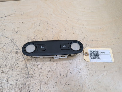 11-17 OEM Audi RS5 Rear Headliner Overhead Dome Light Switch Module