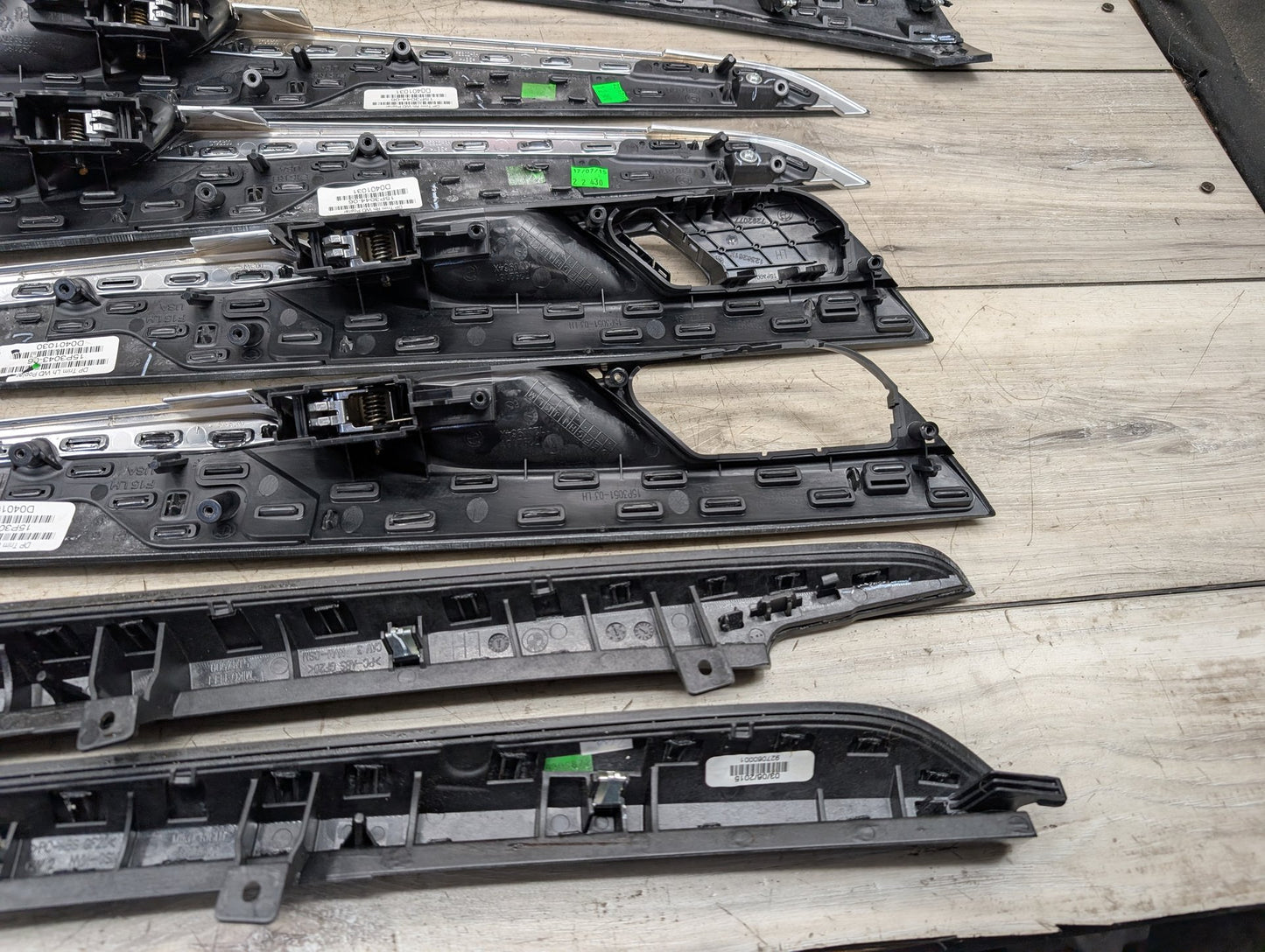 2014 - 2018 BMW X5 F15 Front Rear Left Right Dash Interior Trims SET 5187710 N63B44O1