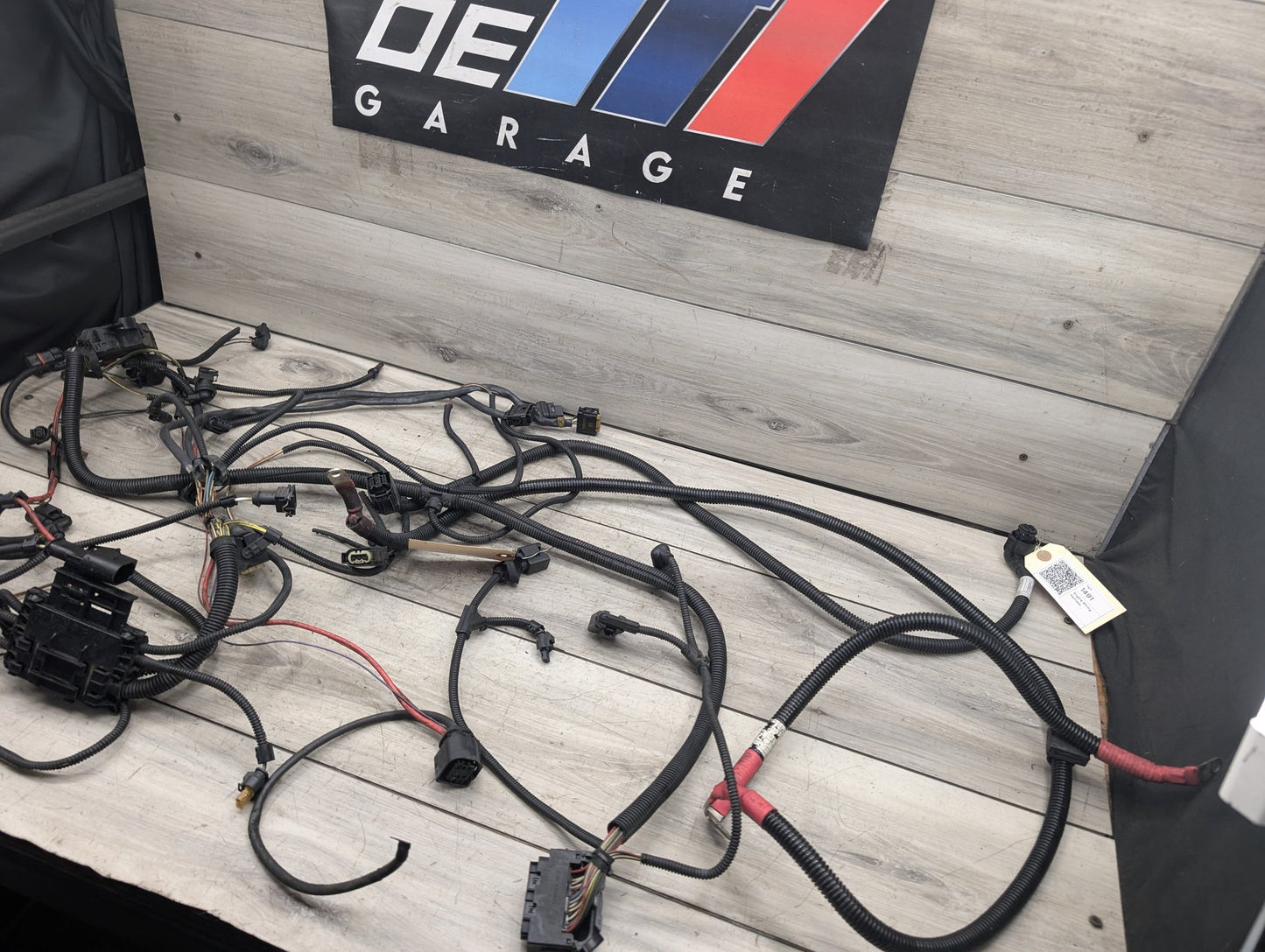 2014 BMW F10 535i Engine Motor Wiring Wire Harness 8605138