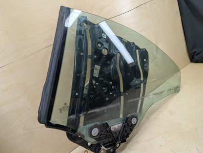 2007-2013 BMW 335i E93 Rear Left Driver Door Window Glass w/ Motor Regulator 7198173