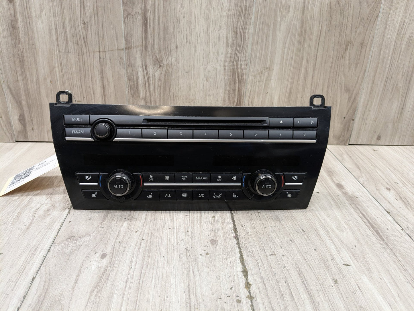 OEM BMW F01 F02 F10 528 M5 Climate AC Heater Control Panel
