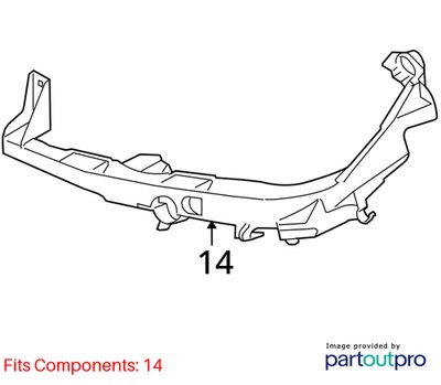 07-10 OEM BMW E92 E93 328 335 Left Driver Headlight Bracket Carrier Mount