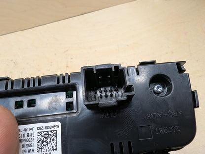 OEM BMW G20 G22 G23 G26 G80 G82 G83 Rear AC Air Climate Control Switch Module