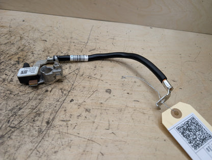 16-19 OEM BMW G11 G12 740 750 Negative Battery Cable Terminal IBS Sensor Black
