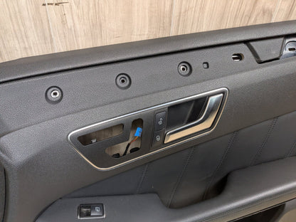 2009-2012 Mercedes-Benz E550 W212 Front Right Passenger Door Shell Panel Black 040