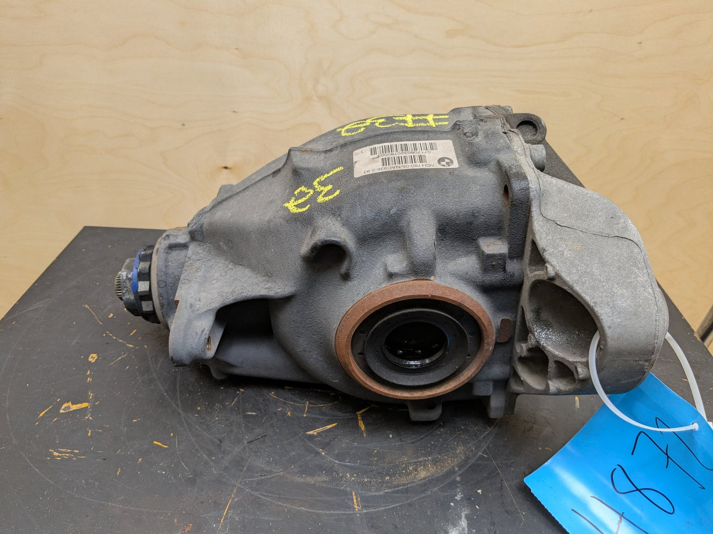 2018 BMW 340 B58B30M0 Rear Axle Carrier Differential 175222k 7624780