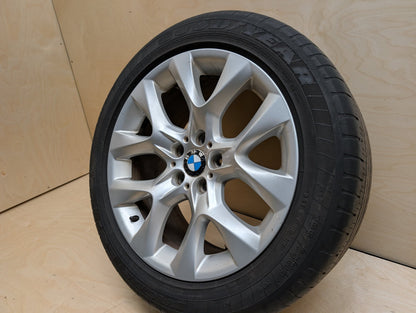 07-13 OEM BMW X5 E70 Wheel Rim 19x9 ET:48 LA Star Spoke Style 334