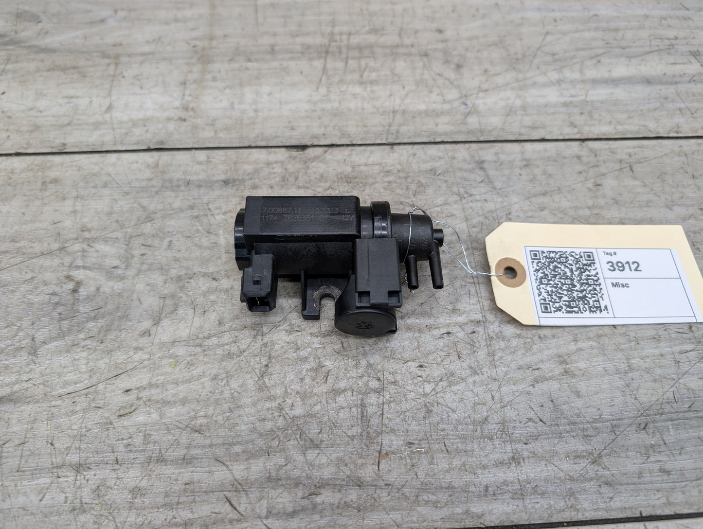 2011 - 2017 BMW X3 F25 Turbo Boost Pressure Solenoid Valve 7626351 N20B20A