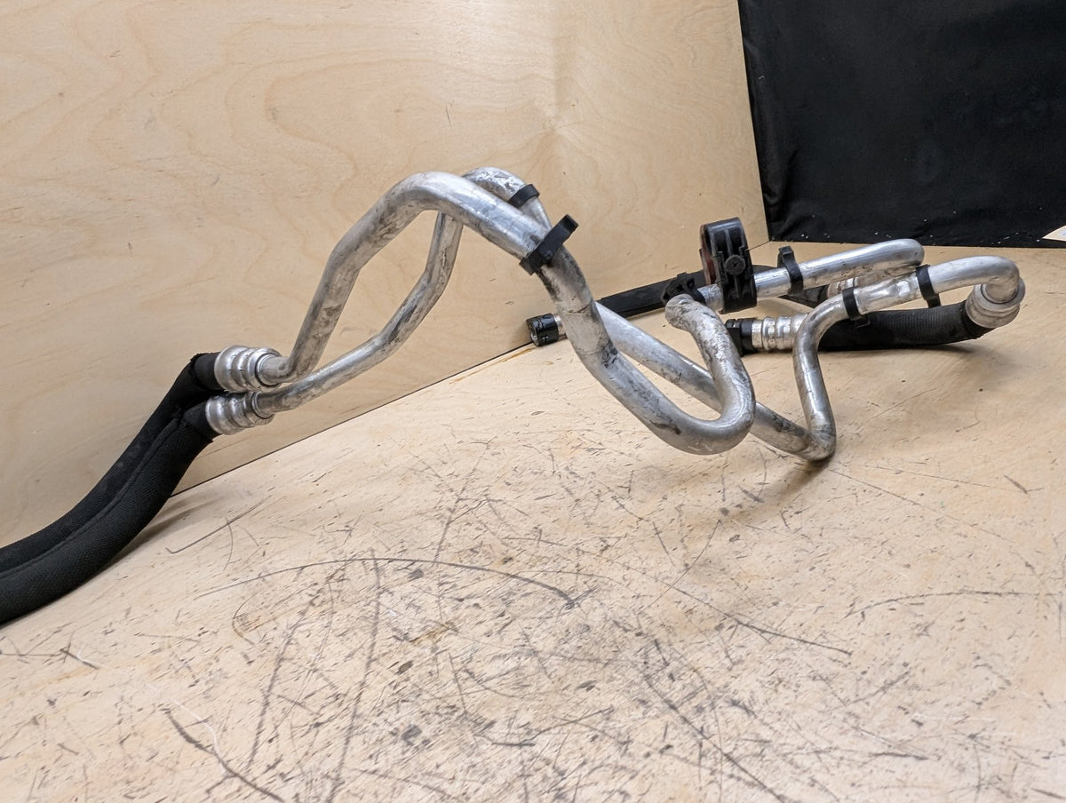 2010-2017 BMW F07 535i GT xDrive N55B30M0 Engine Oil Cooler Line Return Flow SET 7636941