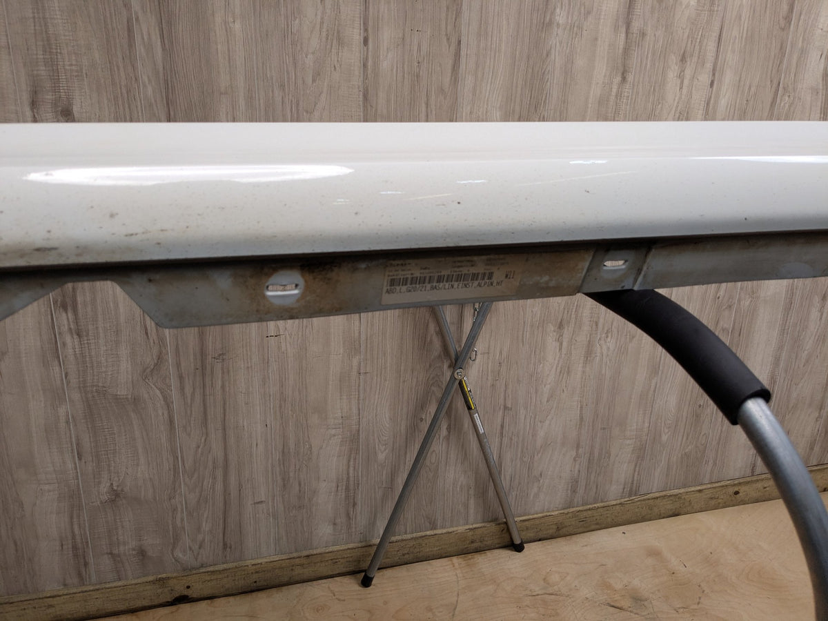 19-25 OEM BMW G20 330 Left Driver Side Skirt Rocker Panel Cover White 300