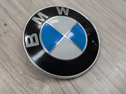OEM BMW E82 E92 F02 F10 F22 F30 F44 F82 Rear Trunk Lid Round Emblem Logo 82MM