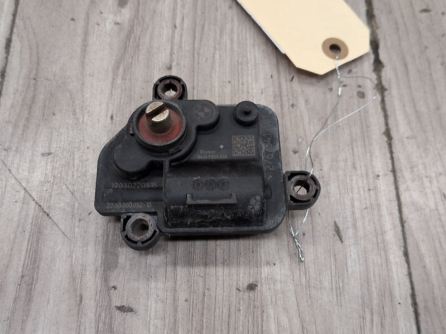2019 - 2026 BMW X5 G05 Muffler Exhaust Flap Actuator 2767541 N63B44M3