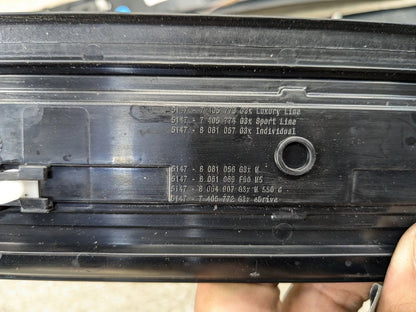 OEM BMW G30 M550 Front Rear Left Right Lighter Door Sill Plate Molding M Trim