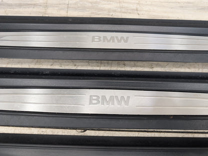 2014 - 2019 BMW 340 F34 Front Rear Left Right Scuff Plate Door Sill SET 7410460 B58B30M0