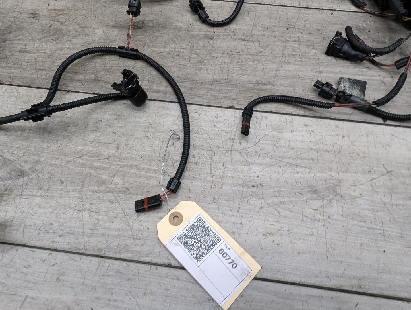 2011-2016 BMW F10 535i N55B30M0 Engine Motor Wiring Wire Harness 7602816