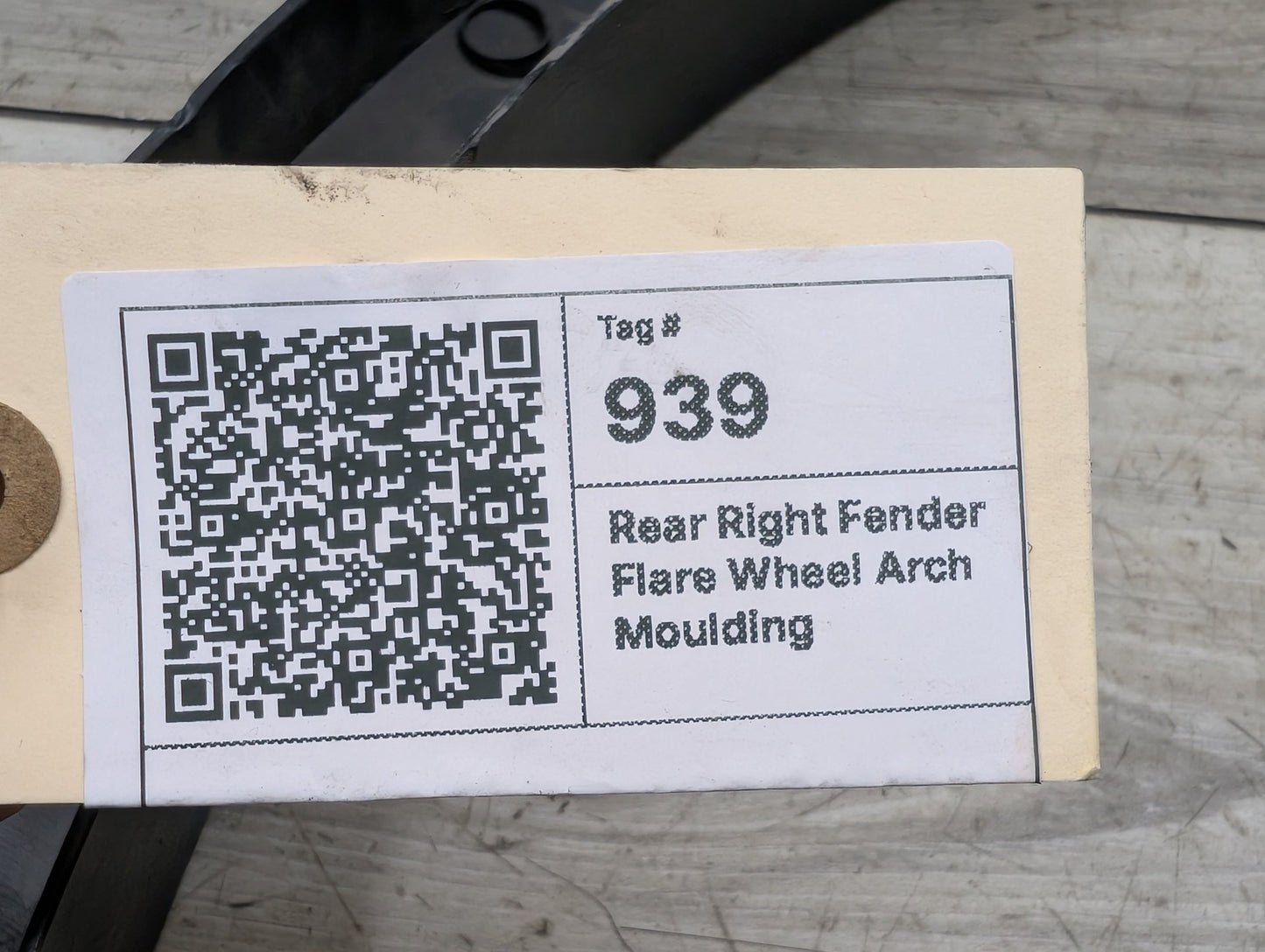 OEM BMW F25 F26 X3 X4 Rear Right Passenger Fender Flare Wheel Arch Molding Trim