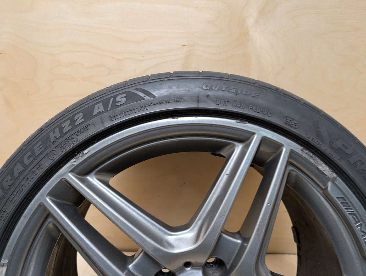 OEM Mercedes W207 E300 E400 E550 AMG Rear Wheel Rim 18x8.5 ET48 5 Double Spoke