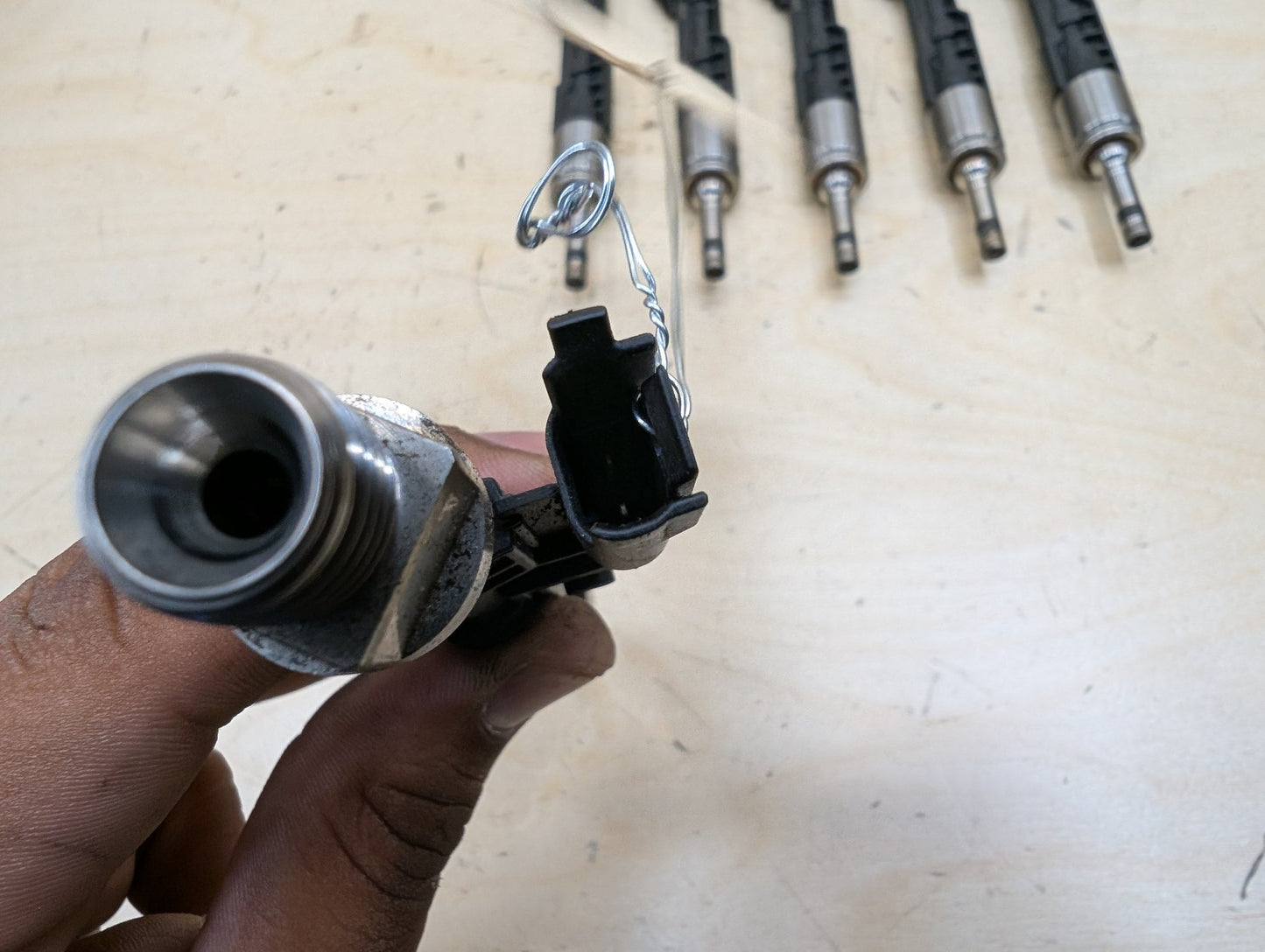 2015-2019 BMW X6 F16 Engine Motor Fuel Injector SET 7639994