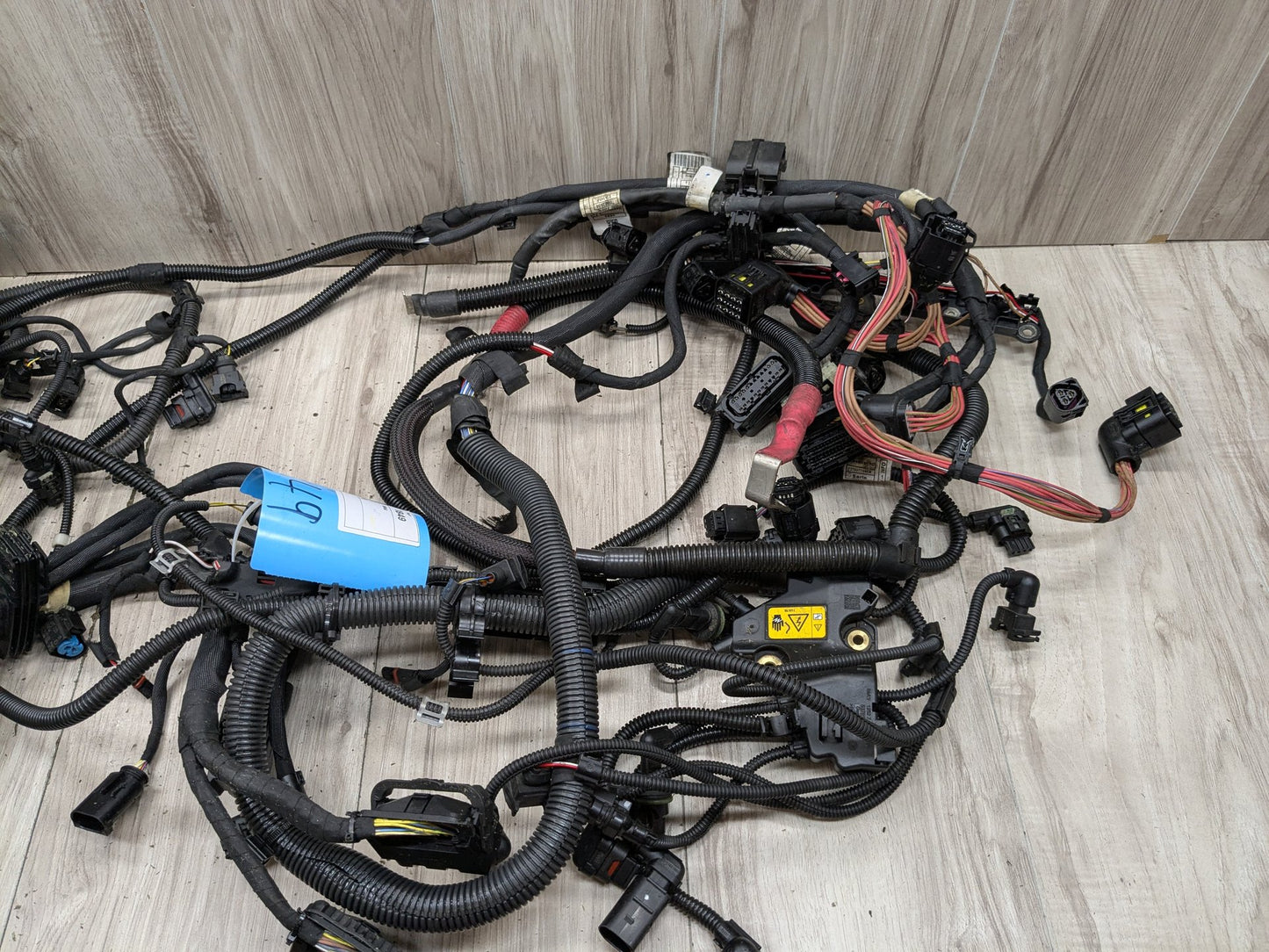 2014 - 2018 BMW X5 F85 Engine Motor Transmission Wiring Wire Harness SET 8043689 S63B44T2