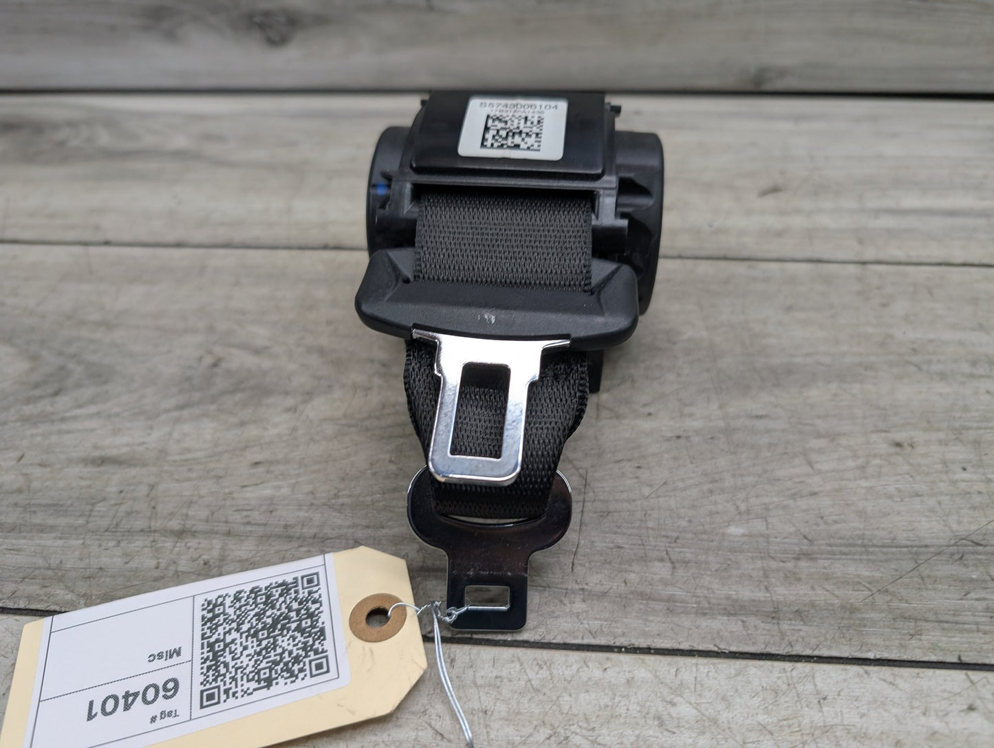 OEM BMW F90 M5 G30 530 540 Rear Center Middle Upper Seatbelt Seat Belt Retractor