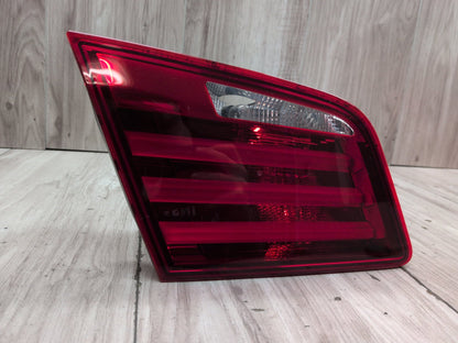 11-13 OEM BMW F10 528 535 550 M5 Left Driver Side Inner Trunk Tail Light