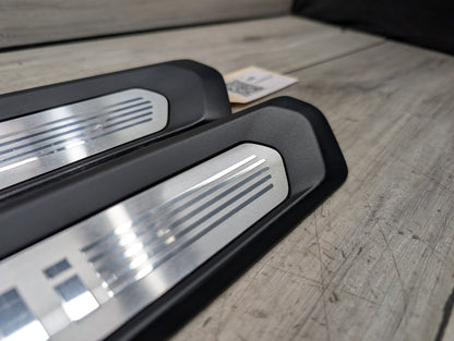 2018 - 2024 BMW X3 G01 Front Left Right Scuff Plate Door Sill SET 8089579 B58B30M0