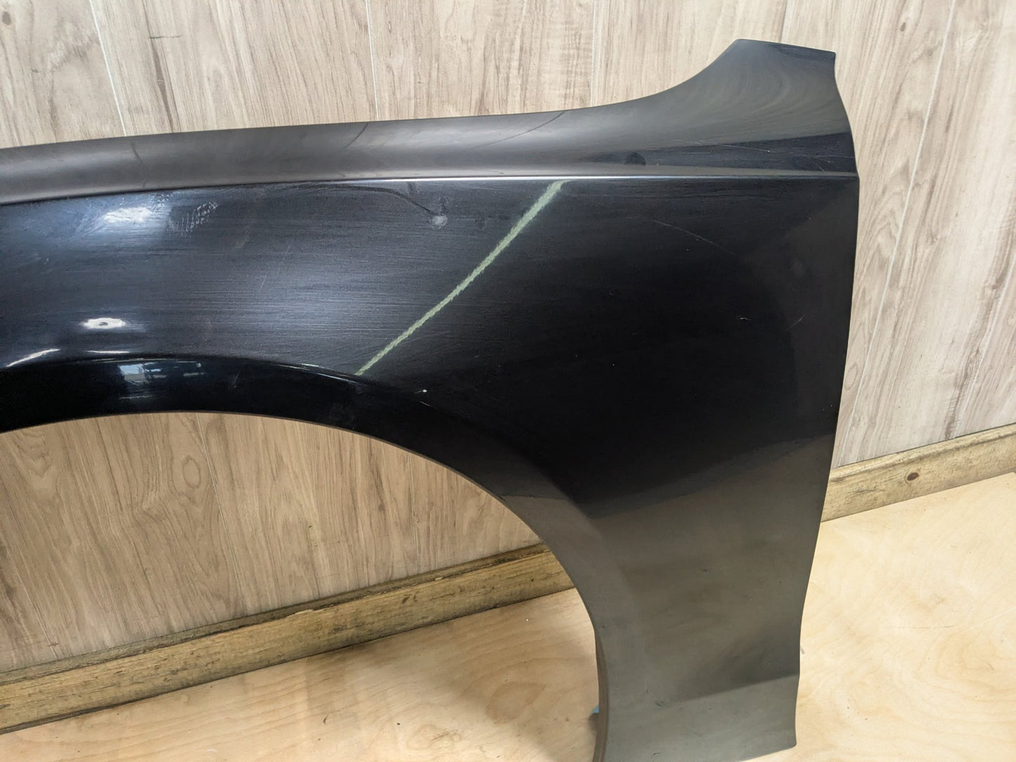 08-17 OEM AUDI A5 S5 Front Left Driver Side Fender Panel Black A2/Y9B