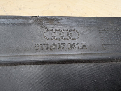 2011-2017 Audi RS5 8T Radiator Support Upper Cover Panel 8T0807081E
