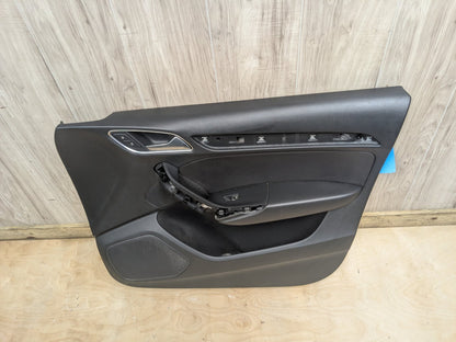 15-18 Audi Q3 8U Front Right Passenger Interior Door Panel Trim 8U0867104B OEM