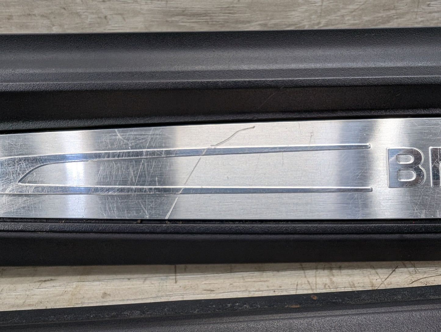 2012-2018 BMW 340i F30 Front Left Right Scuff Plate Door Sill SET 7410460